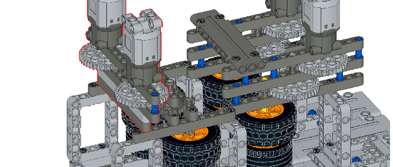 Hot Wheels Booster 2.0 using Lego Technic