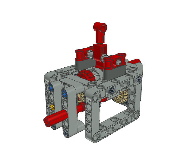 Lego Gearbox with Reverse