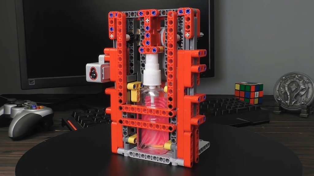 Lego Sanitizer Auto Dispenser