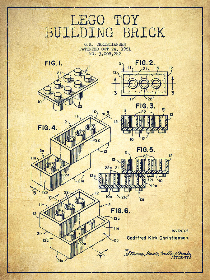 Lego Brick Patent