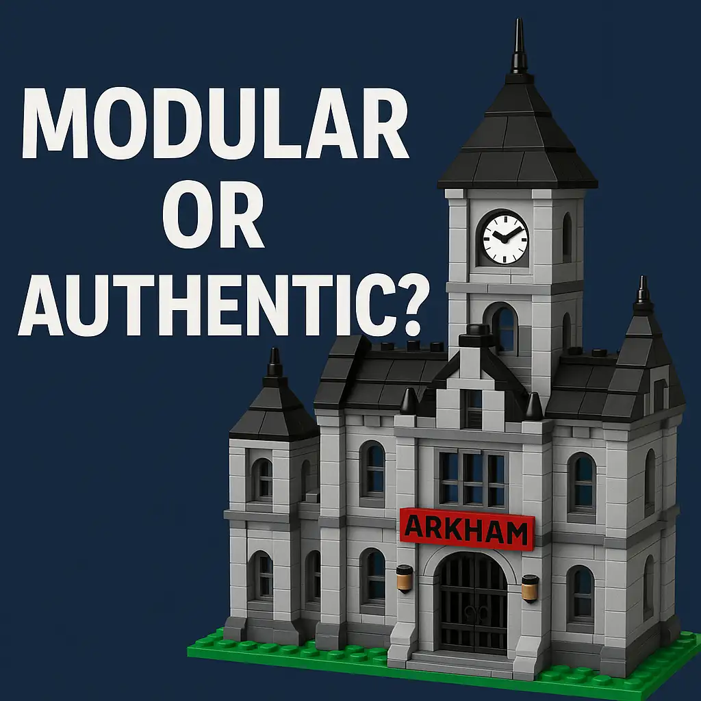 LEGO Arkham Asylum - Modular or Authentic?