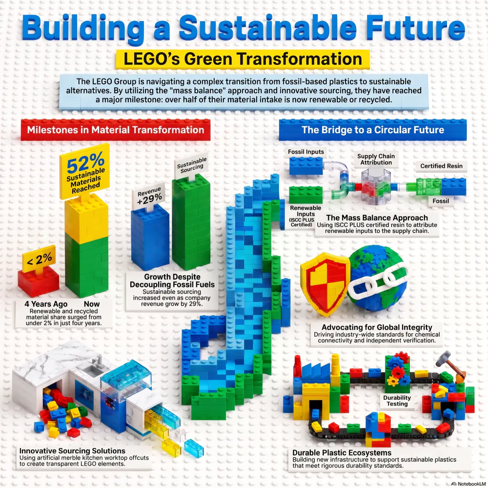 Transforming LEGO Bricks: The Journey to Sustainable Materials