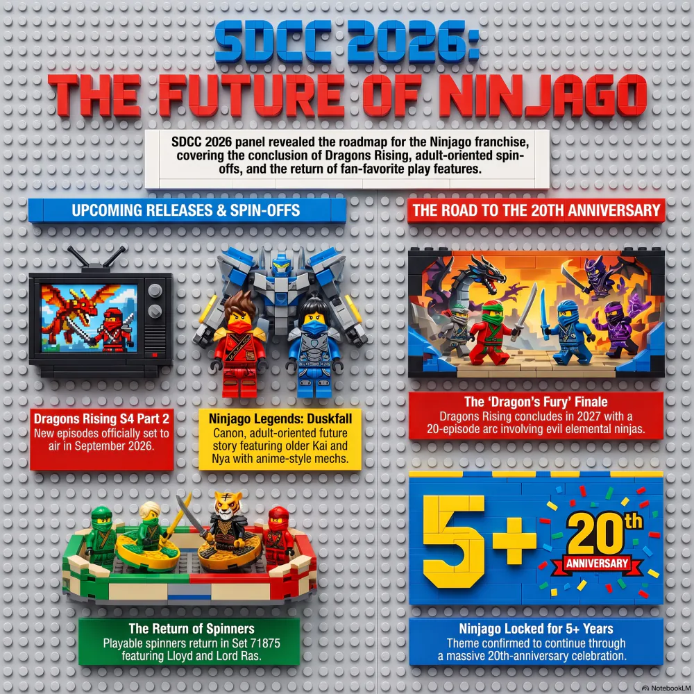 LEGO Ninjago San Diego Comic-Con 2026 Panel Recap